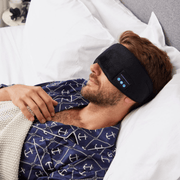 Masque de Sommeil Bluetooth - Haut-Parleurs Ultrafins et Design Bloquant la Lumière