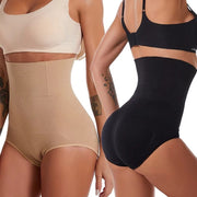 Culotte Gainante Femme Taille Haute - Design Sans Coutures à Compression Modérée