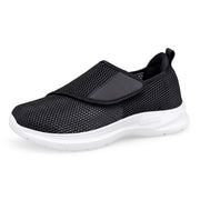 Chaussures de Confort Ajustables en Textile - Coupe Large avec Semelle EVA Légère