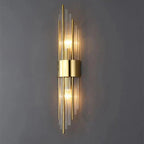 Lampe Murale LED en Cristal - Applique Murale en Acier Inoxydable pour Éclairage Intérieur