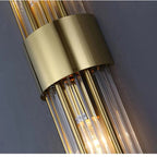 Lampe Murale LED en Cristal - Applique Murale en Acier Inoxydable pour Éclairage Intérieur