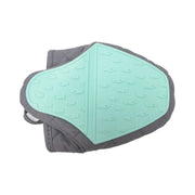 Gant de Four en Silicone en Forme de Poisson - Gant de Cuisine Multifonction avec Doublure en Coton