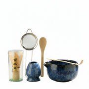 Set de Cérémonie Matcha 6 Pièces - Bol en Céramique et Accessoires en Bois