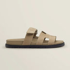 Sandales Plates Femme - Design Slip-On à Bout et Talon Ouverts avec Semelle Épaisse