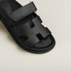 Sandales Plates Femme - Design Slip-On à Bout et Talon Ouverts avec Semelle Épaisse