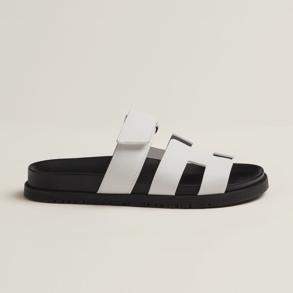Sandales Plates Femme - Design Slip-On à Bout et Talon Ouverts avec Semelle Épaisse
