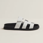 Sandales Plates Femme - Design Slip-On à Bout et Talon Ouverts avec Semelle Épaisse
