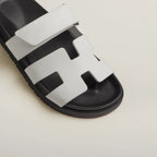 Sandales Plates Femme - Design Slip-On à Bout et Talon Ouverts avec Semelle Épaisse