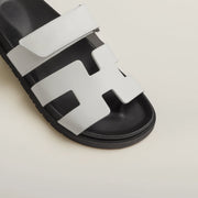 Sandales Plates Femme - Design Slip-On à Bout et Talon Ouverts avec Semelle Épaisse