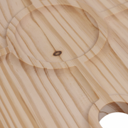 Table de Pique-Nique Portable - Table Pliante en Bois avec Supports pour Verres et Bouteille