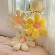 Coussin en Forme de Fleur - Coussin Décoratif en Velours pour Canapé et Lit