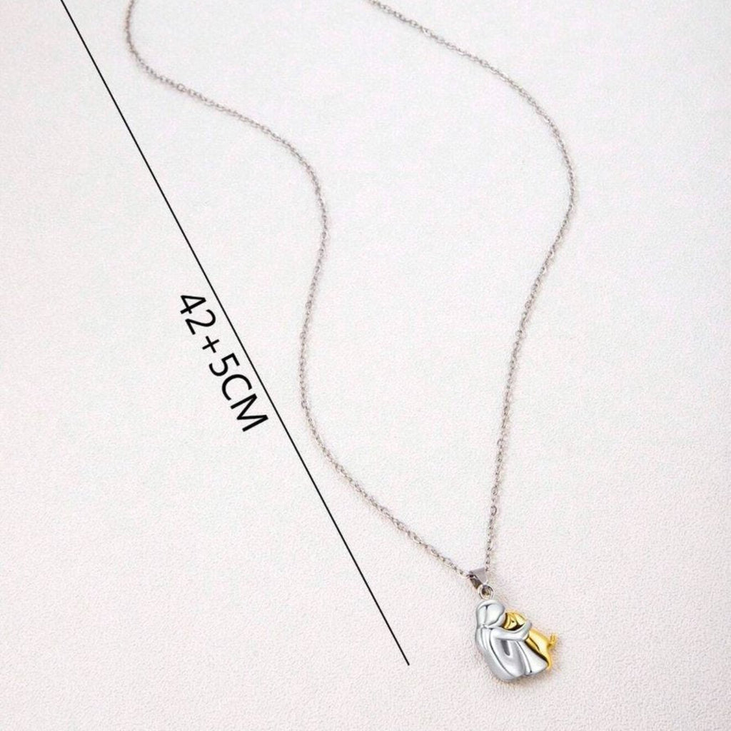 Collier avec Pendentif Chien - Acier Inoxydable ou Argent pour Usage Quotidien et Cadeaux