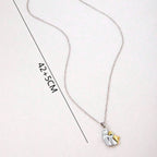 Collier avec Pendentif Chien - Acier Inoxydable ou Argent pour Usage Quotidien et Cadeaux