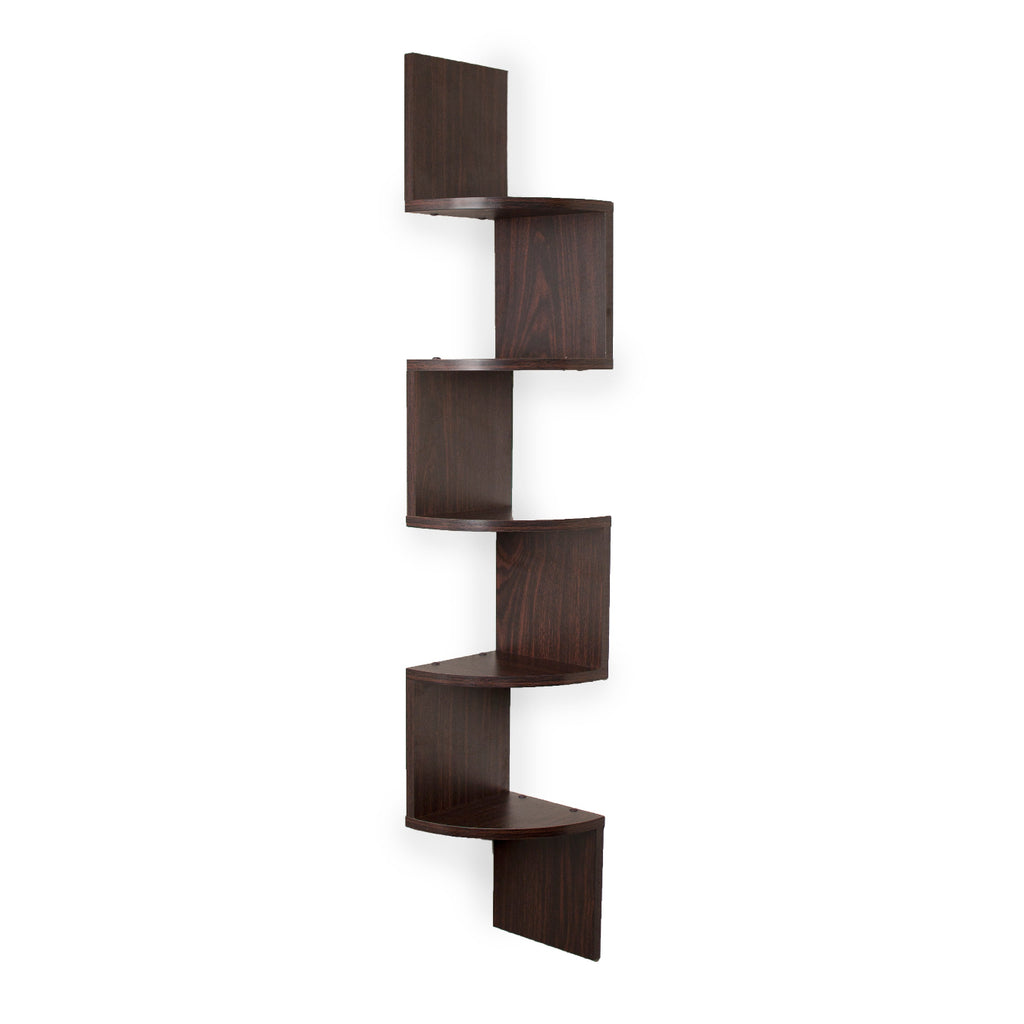 ZigStor - Étagère d'Angle en Zigzag pour Rangement Vertical