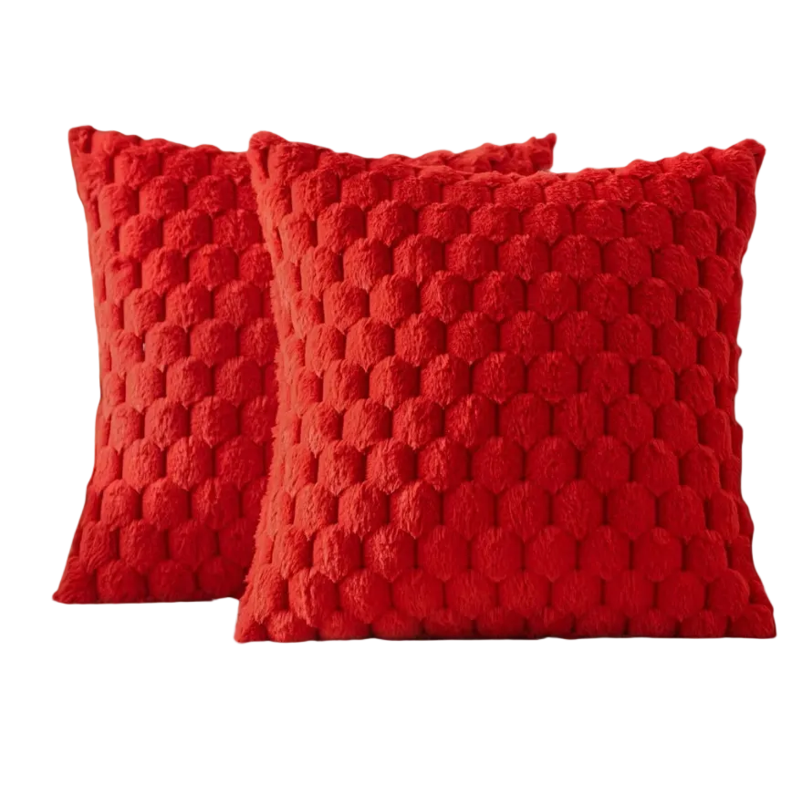 Coussin Décoratif Texturé – Coussin Doux pour Canapé ou Lit