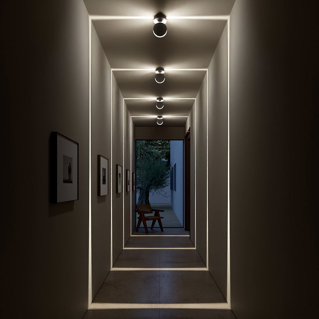 Projecteur LED 360° - Éclairage d'Ambiance Intérieur avec Télécommande