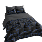 Housse de Couette en Microfibre - Linge de Lit pour Usage Quotidien