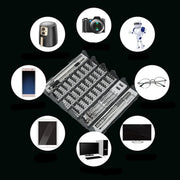 Set de Tournevis de Précision 16-en-1 - Porte-Embout Magnétique avec 16 Embouts Interchangeables