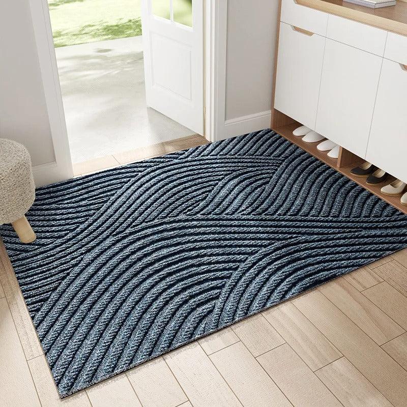 Tapis d'Entrée Antidérapant - Tapis Découpable pour Usage Intérieur et Extérieur