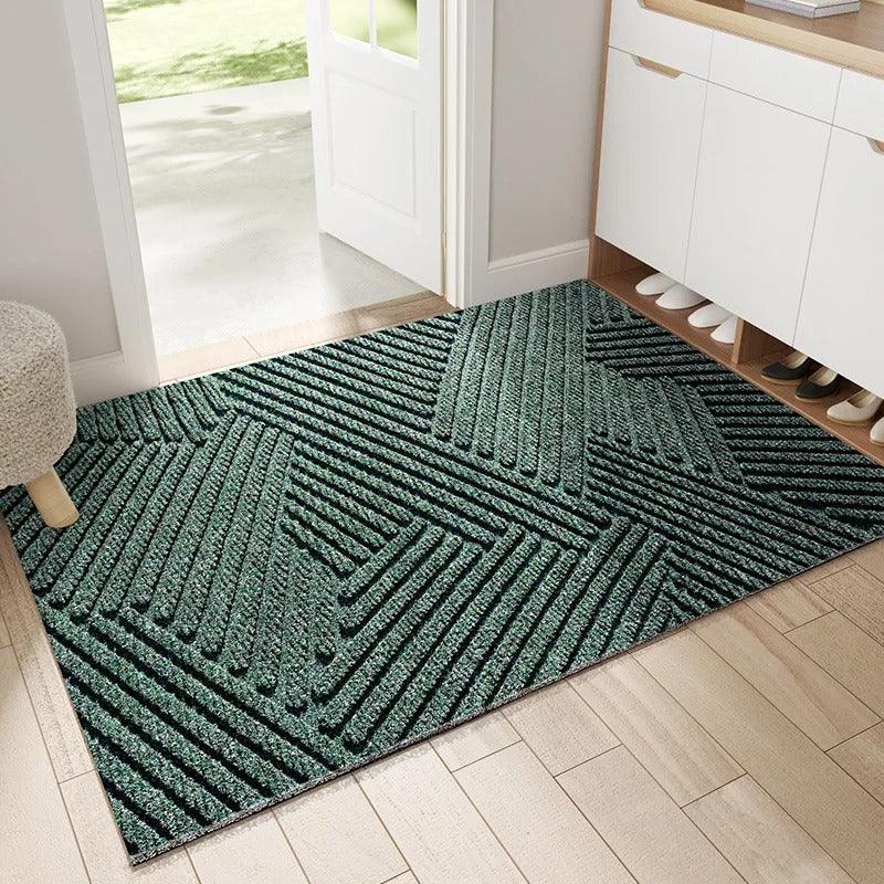Tapis d'Entrée Antidérapant - Tapis Découpable pour Usage Intérieur et Extérieur