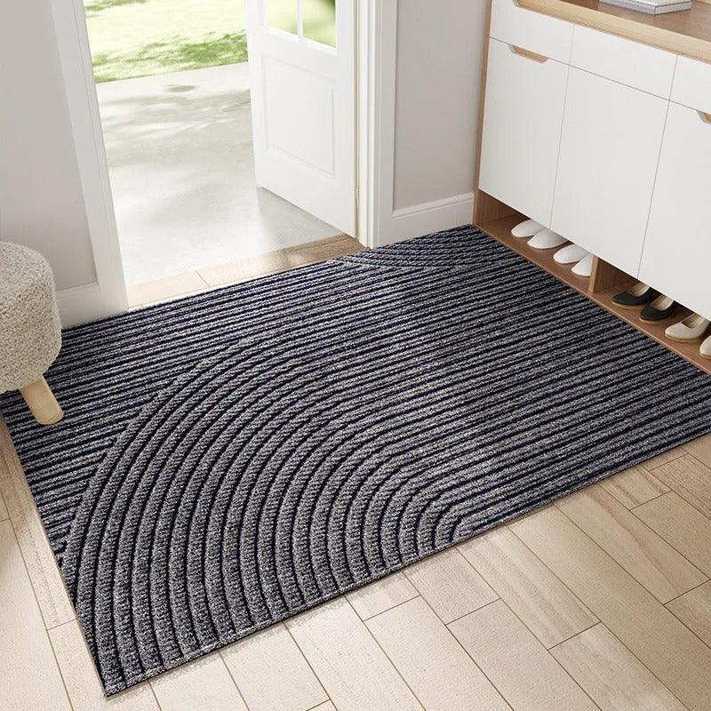 Tapis d'Entrée Antidérapant - Tapis Découpable pour Usage Intérieur et Extérieur