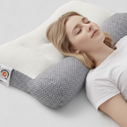 Oreiller Doux Réglable - Coussin Blanc avec Hauteur Ajustable pour le Couchage